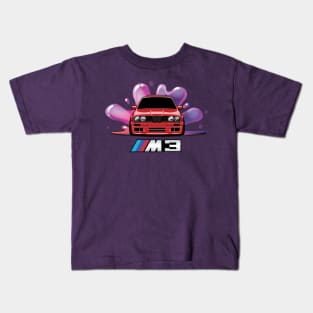 Sport E30 M3 germany car Kids T-Shirt